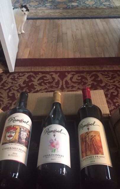 3 bottles of wine from Ramiiisol Vineyards